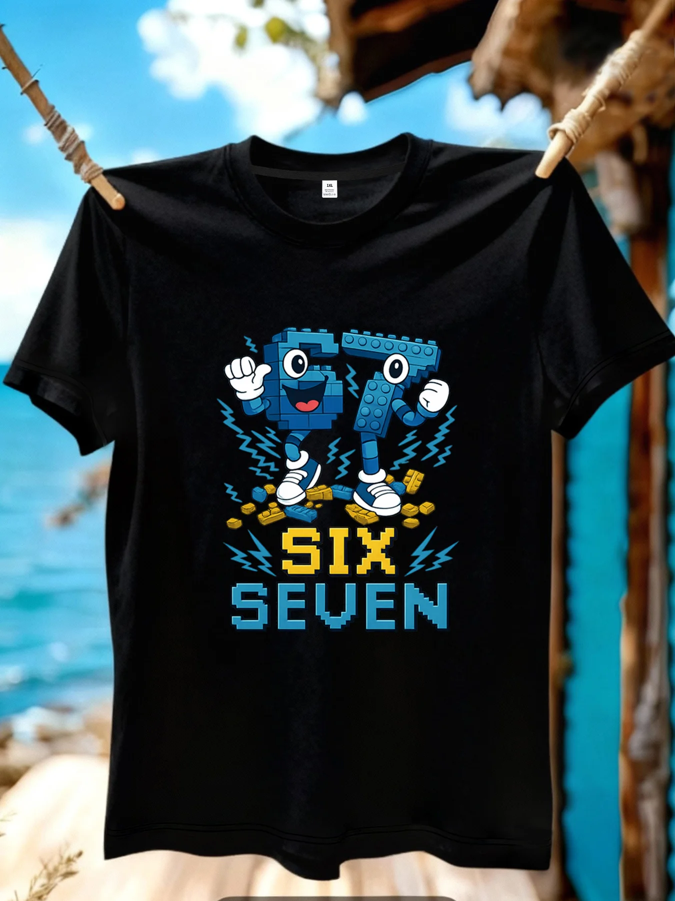 【YJ01429】6 and 7 Cartoon Letter Print Plus Size Women's T-Shirt Summer Casual Short Sleeve Top Fashionable Versatile Clothing
【YJ01429】6 and 7 Cartoon Letter Print Plus Size Women's T-Shirt Summer Casual Short Sleeve Top Fashionable Versatile Clothing