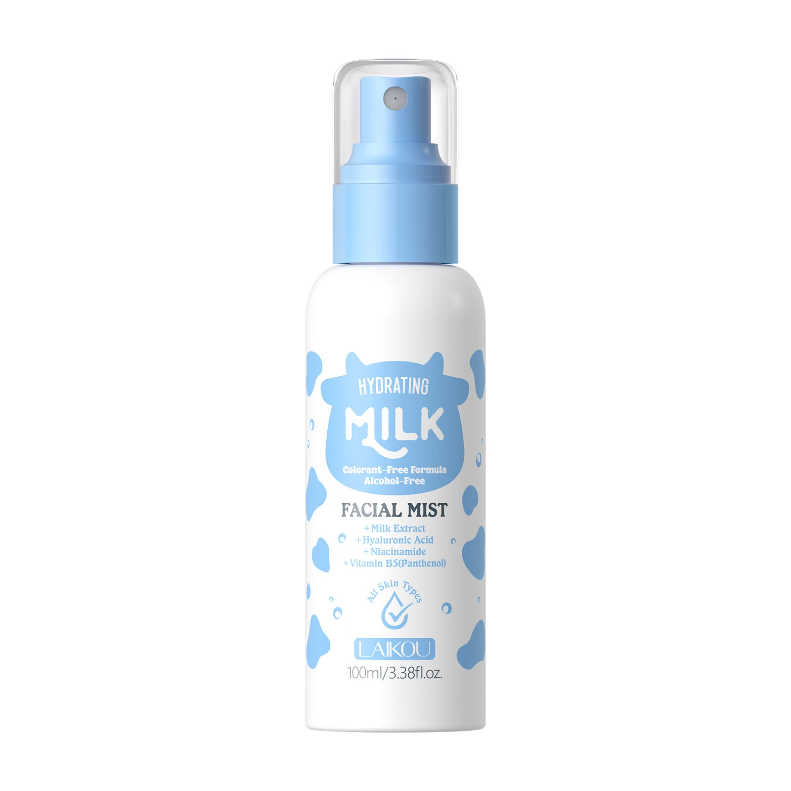 Milk Moisturizing Facial Spray 100ml Hydrating Refreshing Toner Mist Lock Skin Moisture Gentle Nourishing Face Care Spray
Milk Moisturizing Facial Spray 100ml Hydrating Refreshing Toner Mist Lock Skin Moisture Gentle Nourishing Face Care Spray