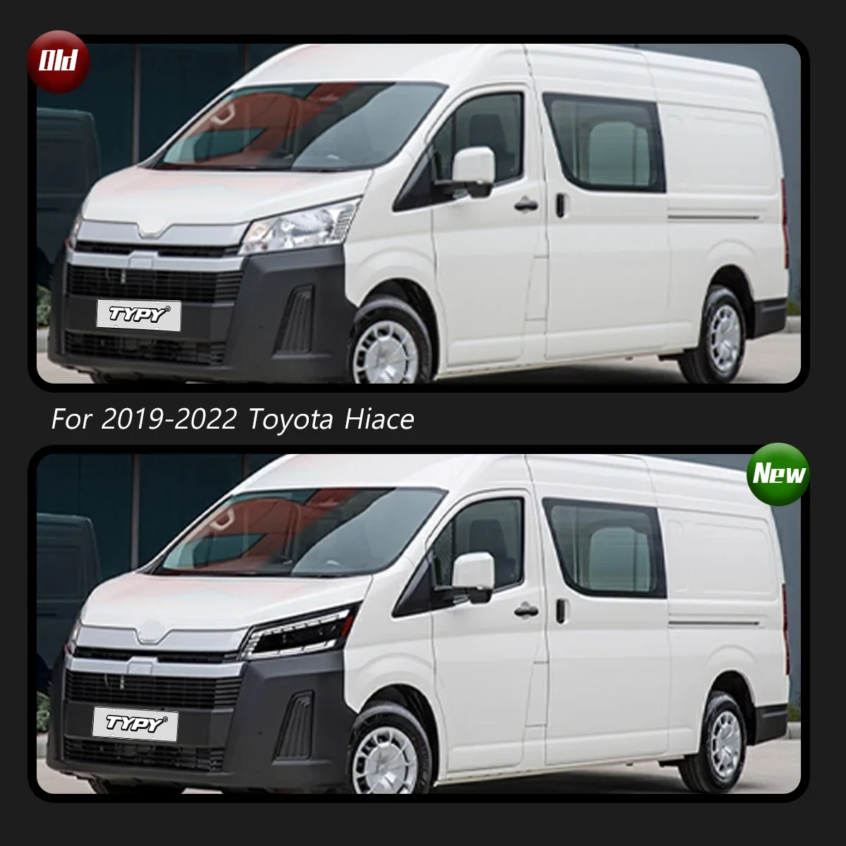 TYPY автомобильные фары для Toyota Hiace 2019-2022, светодиодные автомобильные лампы, дневные ходовые огни, динамические указатели поворота, автомобильные аксессуары
TYPY автомобильные фары для Toyota Hiace 2019-2022, светодиодные автомобильные лампы, дневные ходовые огни, динамические указатели поворота, автомобильные аксессуары