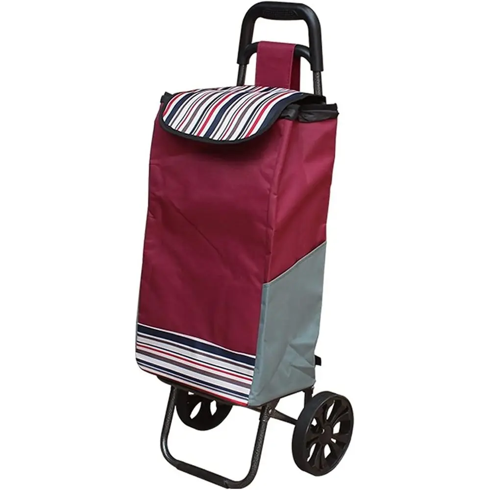 Silent 3-Wheel Stair-Climbing Grocery Cart with Removable Canvas Bag
Silent 3-Wheel Stair-Climbing Grocery Cart with Removable Canvas Bag