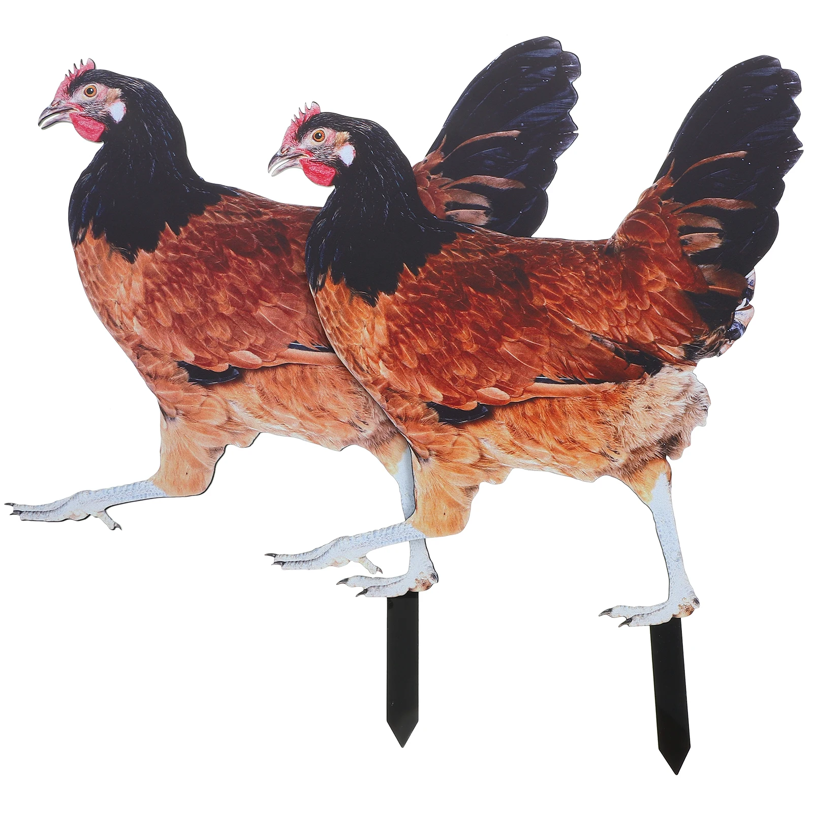 2pcs Acrylic Garden Chicken Stakes Decoration Outdoor Yard Stake DurableMotherDecor Vivid Lawn nament
2pcs Acrylic Garden Chicken Stakes Decoration Outdoor Yard Stake DurableMotherDecor Vivid Lawn nament