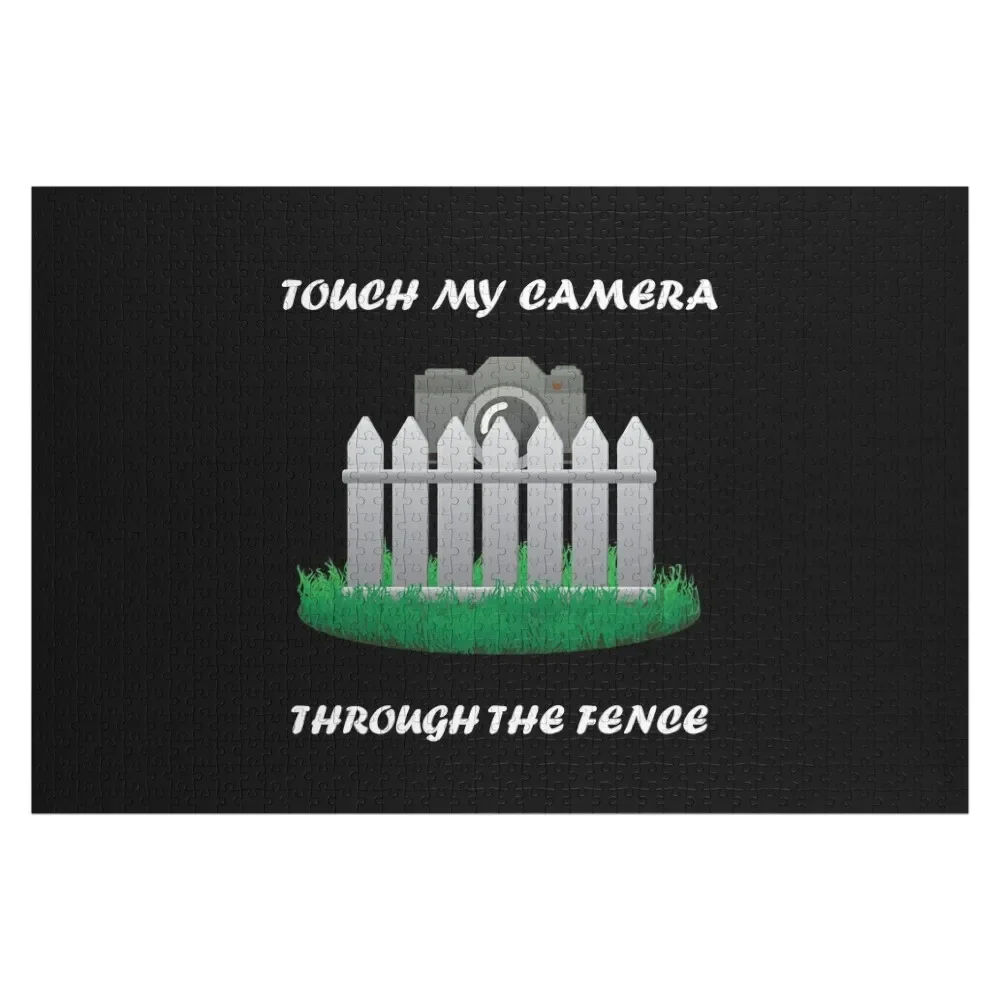 Touch My Camera Through The Fence (Black) Jigsaw Puzzle Custom Photo Personalized Custom Wood Puzzle
Touch My Camera Through The Fence (Black) Jigsaw Puzzle Custom Photo Personalized Custom Wood Puzzle