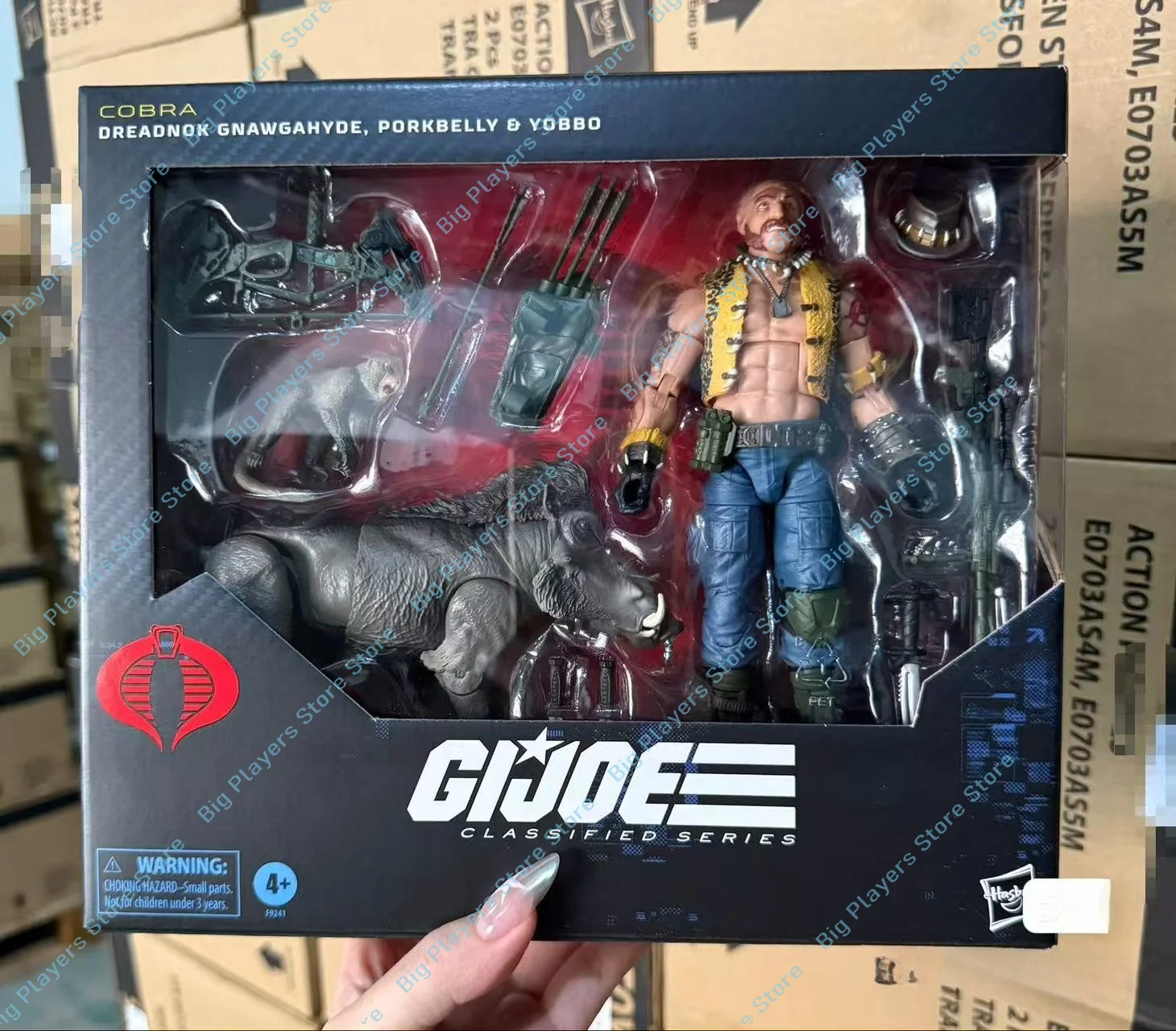 Hasbro Special Forces Stinky Skin Wolf Cobra Suicide Squad Boar Set 6-inch Action Doll Handsome
Hasbro Special Forces Stinky Skin Wolf Cobra Suicide Squad Boar Set 6-inch Action Doll Handsome