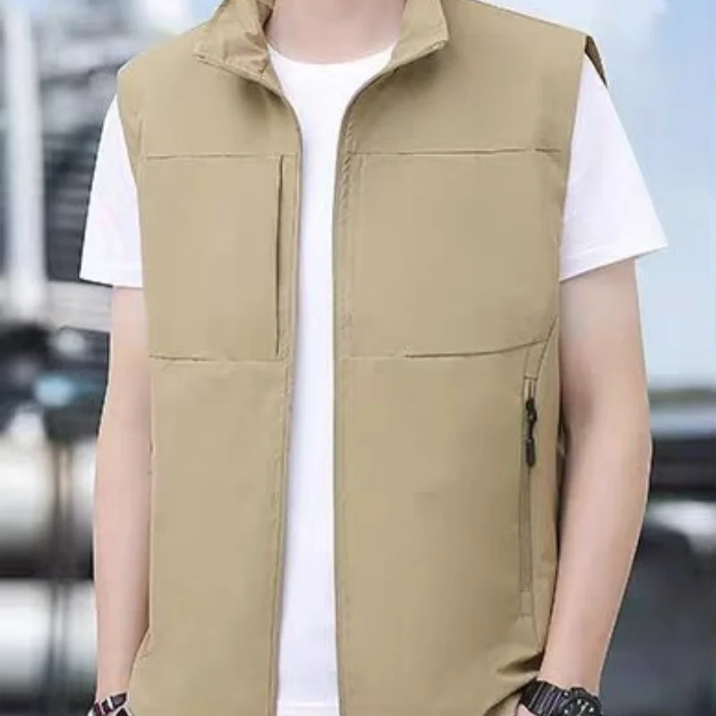 EiAO Vest Men's Multi-Color Lightweight Breathable Sleeveless Jacket for Fishing Outdoor Casual Windproof Water-Resistant Wear
EiAO Vest Men's Multi-Color Lightweight Breathable Sleeveless Jacket for Fishing Outdoor Casual Windproof Water-Resistant Wear