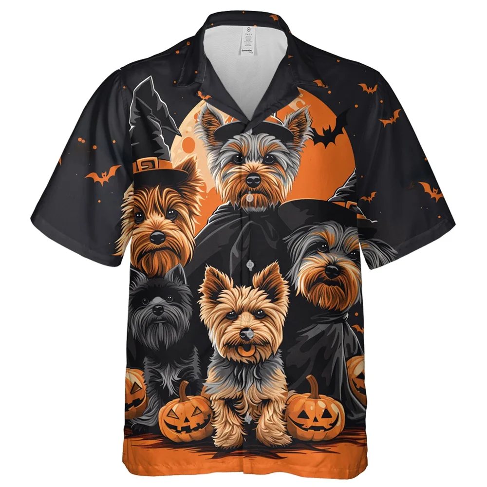 Мужская рубашка Happy Halloween для любителей собак, мужская рубашка на пуговицах с коротким рукавом, одежда унисекс, праздничная одежда для мужчин, рубашка с графическим рисунком
Мужская рубашка Happy Halloween для любителей собак, мужская рубашка на пуговицах с коротким рукавом, одежда унисекс, праздничная одежда для мужчин, рубашка с графическим рисунком