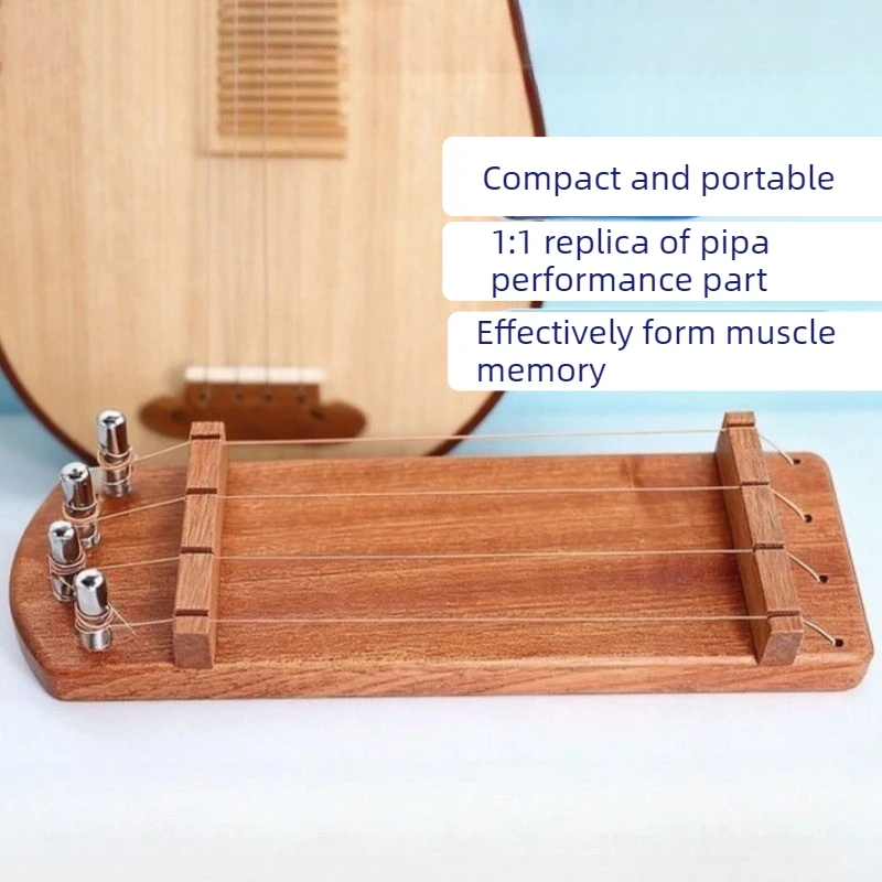 Тренажер для пальцев для пипы, 4 струны, деревянный, для начинающих, портативный, для отработки аппликатуры, запчасти для струнных инструментов
Тренажер для пальцев для пипы, 4 струны, деревянный, для начинающих, портативный, для отработки аппликатуры, запчасти для струнных инструментов