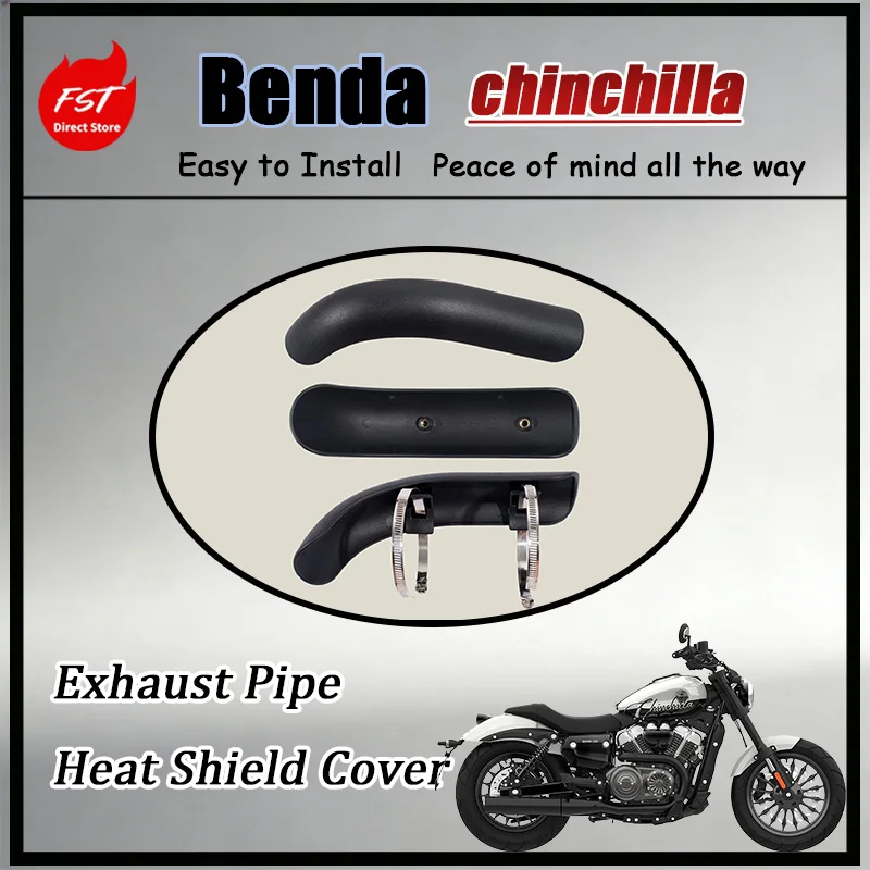 FOR Universal Durable Anti-Scald Muffler Cover Motorbike Exhaust Heat Shield Grey Stone 250 for Chinchilla 250 350 300
FOR Universal Durable Anti-Scald Muffler Cover Motorbike Exhaust Heat Shield Grey Stone 250 for Chinchilla 250 350 300