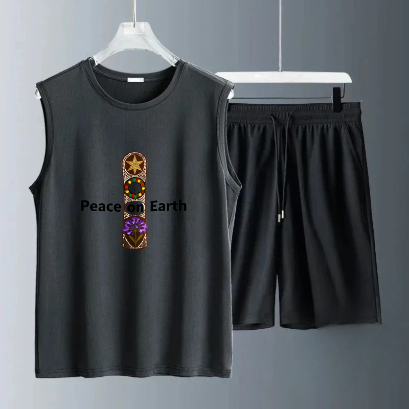 Мужские комплекты майки, дышащие модные мужские комплекты, мужские костюмы, новые мужские комплекты из полиэстера, летние комплекты с коротким рукавом + шорты
Мужские комплекты майки, дышащие модные мужские комплекты, мужские костюмы, новые мужские комплекты из полиэстера, летние комплекты с коротким рукавом + шорты