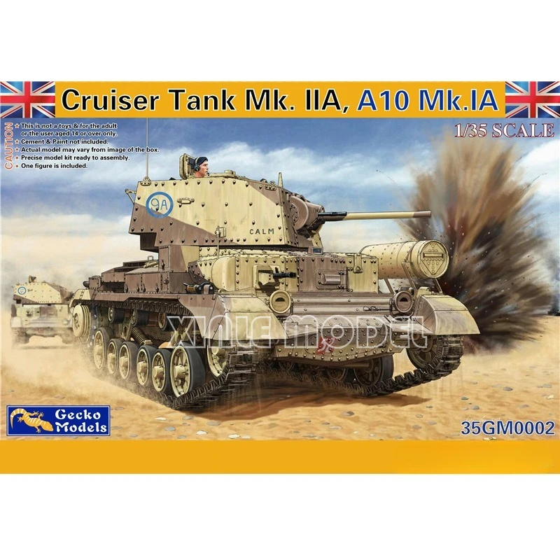 Модель геккона Пропорциональный комплект 1/35 35GM0002 Британский круиз-цистерна A10 Mk.IA собранный комплект модели, для военной игрушки, модели хобби
Модель геккона Пропорциональный комплект 1/35 35GM0002 Британский круиз-цистерна A10 Mk.IA собранный комплект модели, для военной игрушки, модели хобби