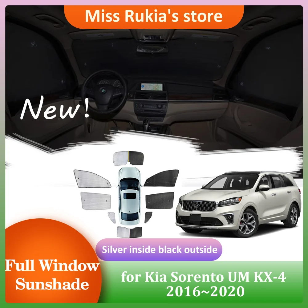 Car Sunshades for Kia Sorento UM KX-4 2016~2020 2017 2018 Roof Windows Visor Windshield Pad Curtain Sunroof Cover Accessories
Car Sunshades for Kia Sorento UM KX-4 2016~2020 2017 2018 Roof Windows Visor Windshield Pad Curtain Sunroof Cover Accessories
