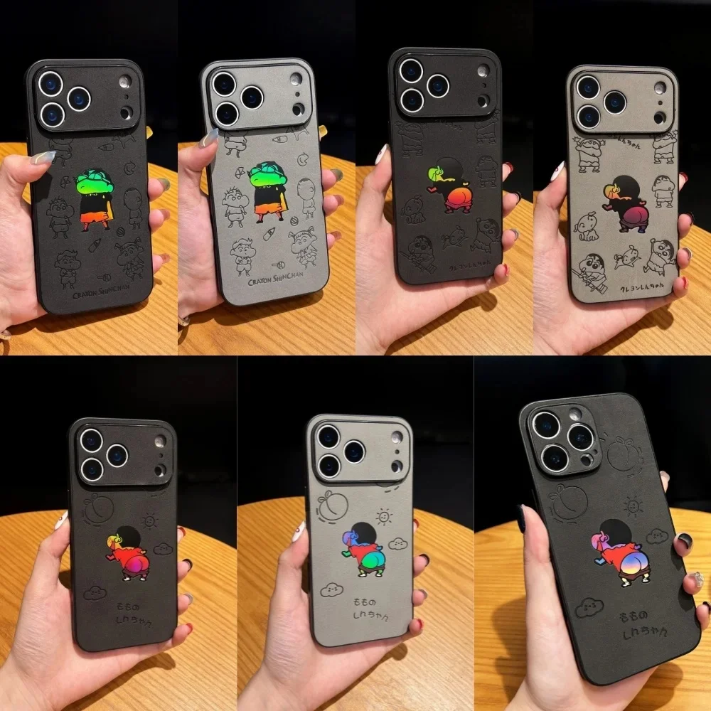 Cartoon Cute Crayon Shin-chan Leaser Phone Case For iPhone 15 14 13 12 11 16 17 Pro Max Plus Air Shian-chan Emboss Leather Cover
Cartoon Cute Crayon Shin-chan Leaser Phone Case For iPhone 15 14 13 12 11 16 17 Pro Max Plus Air Shian-chan Emboss Leather Cover