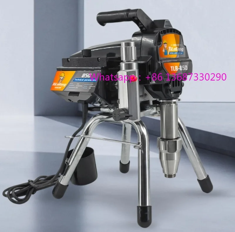 Electric high-pressure airless spraying machine 850 high power wall atomization 2800W power 220~240V 50~60HZ
Electric high-pressure airless spraying machine 850 high power wall atomization 2800W power 220~240V 50~60HZ