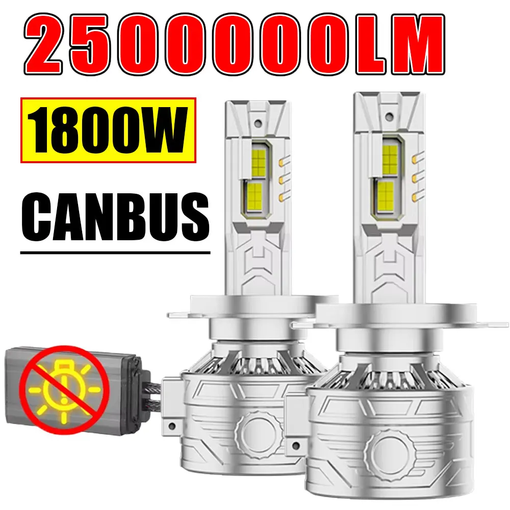 High Power H4 H7 LED Headlights Bulb Canbus 6000K H1 H11 9005 HB3 9006 HB4 H8 H9 9012 High Low Beam Car Lights Headlamp Turbo
High Power H4 H7 LED Headlights Bulb Canbus 6000K H1 H11 9005 HB3 9006 HB4 H8 H9 9012 High Low Beam Car Lights Headlamp Turbo