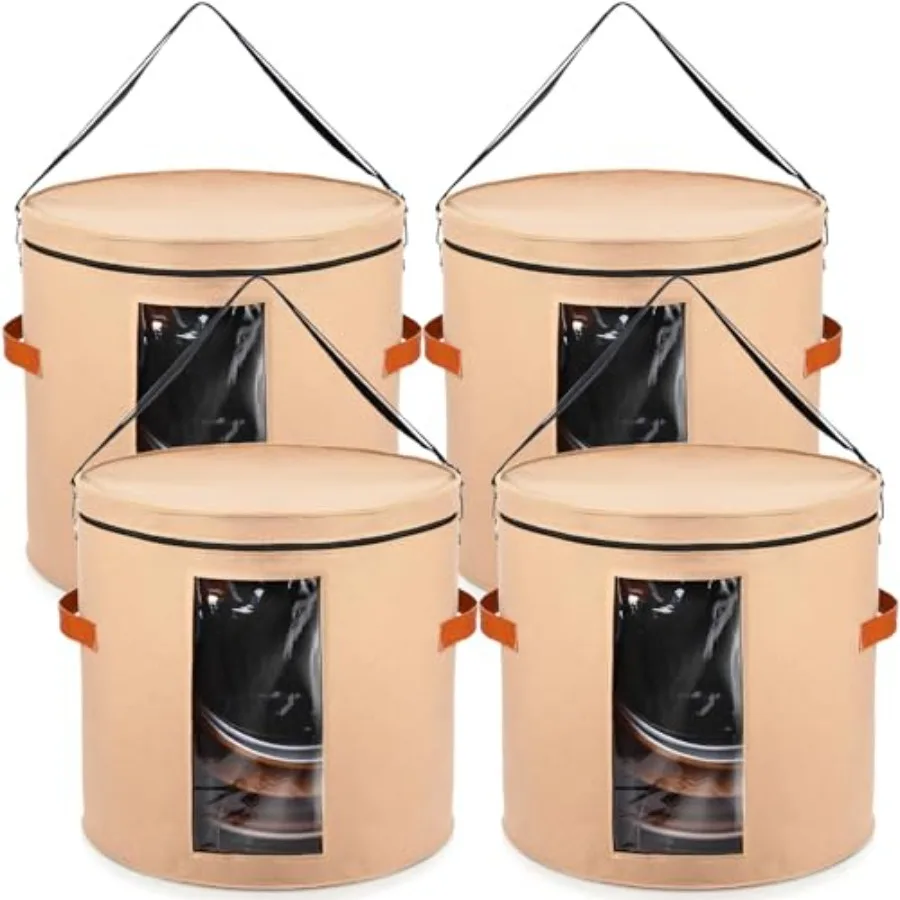 4 Pcs Hat Boxes Oversized Round Cowboy Hat Storage Box for Women Men 19" x 17" Cowboy Large Felt Organizer Bag Baseball Cap Con
4 Pcs Hat Boxes Oversized Round Cowboy Hat Storage Box for Women Men 19" x 17" Cowboy Large Felt Organizer Bag Baseball Cap Con
