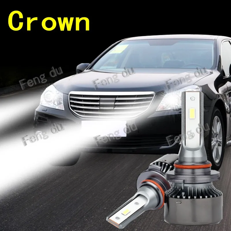 2Pcs 2005-2014 For Toyota Crown 12 13 Generatie LED Car Headlight Bulbs Low Beam High Beam Fog Lamp Light Refit Accessories
2Pcs 2005-2014 For Toyota Crown 12 13 Generatie LED Car Headlight Bulbs Low Beam High Beam Fog Lamp Light Refit Accessories