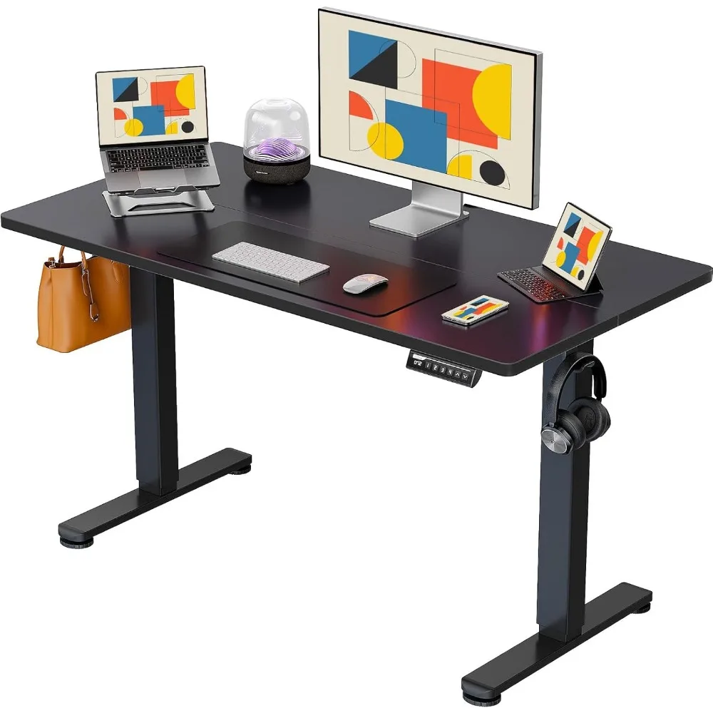 Electric Standing Desk, 48 x 24 Inches Height Adjustable Stand up Desk, Sit Stand Home Office Desk, with Two-Piece Deskto
Electric Standing Desk, 48 x 24 Inches Height Adjustable Stand up Desk, Sit Stand Home Office Desk, with Two-Piece Deskto