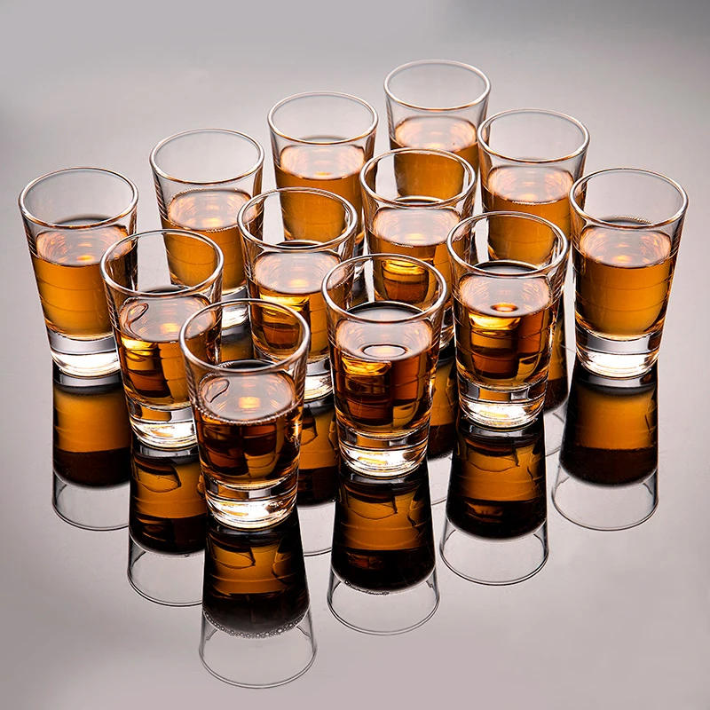 12pcs Set 4.1oz 120ml Classic Bullet Cup Transparent Vodka Brandy Glasses Party Elegant Thick Bottom Baijiu Goblet Shot Glass
12pcs Set 4.1oz 120ml Classic Bullet Cup Transparent Vodka Brandy Glasses Party Elegant Thick Bottom Baijiu Goblet Shot Glass