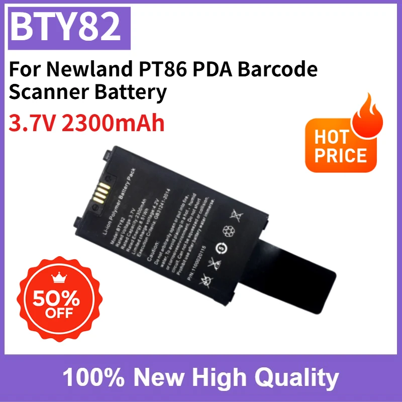 Fast Shipping BTY82 3.7V 2300mAh Replaceable Battery for Newland PT86 PDA Barcode Scanner Battery High Quality
Fast Shipping BTY82 3.7V 2300mAh Replaceable Battery for Newland PT86 PDA Barcode Scanner Battery High Quality