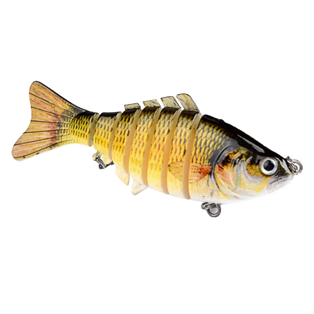 Plastic Hard Bait 10cm Multi Section Fishing Lure 3D Bionic Swim Baits for Bass Trout Crankbaits Colorful Fish Tail
Plastic Hard Bait 10cm Multi Section Fishing Lure 3D Bionic Swim Baits for Bass Trout Crankbaits Colorful Fish Tail