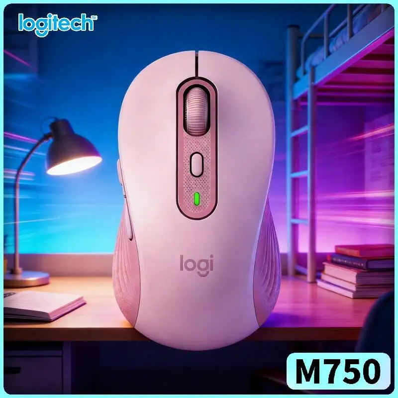 Беспроводная офисная мышь Logitech M750, бесшумная работа, прочная конструкция для длительного использования M650L/M185/M220/M221
Беспроводная офисная мышь Logitech M750, бесшумная работа, прочная конструкция для длительного использования M650L/M185/M220/M221