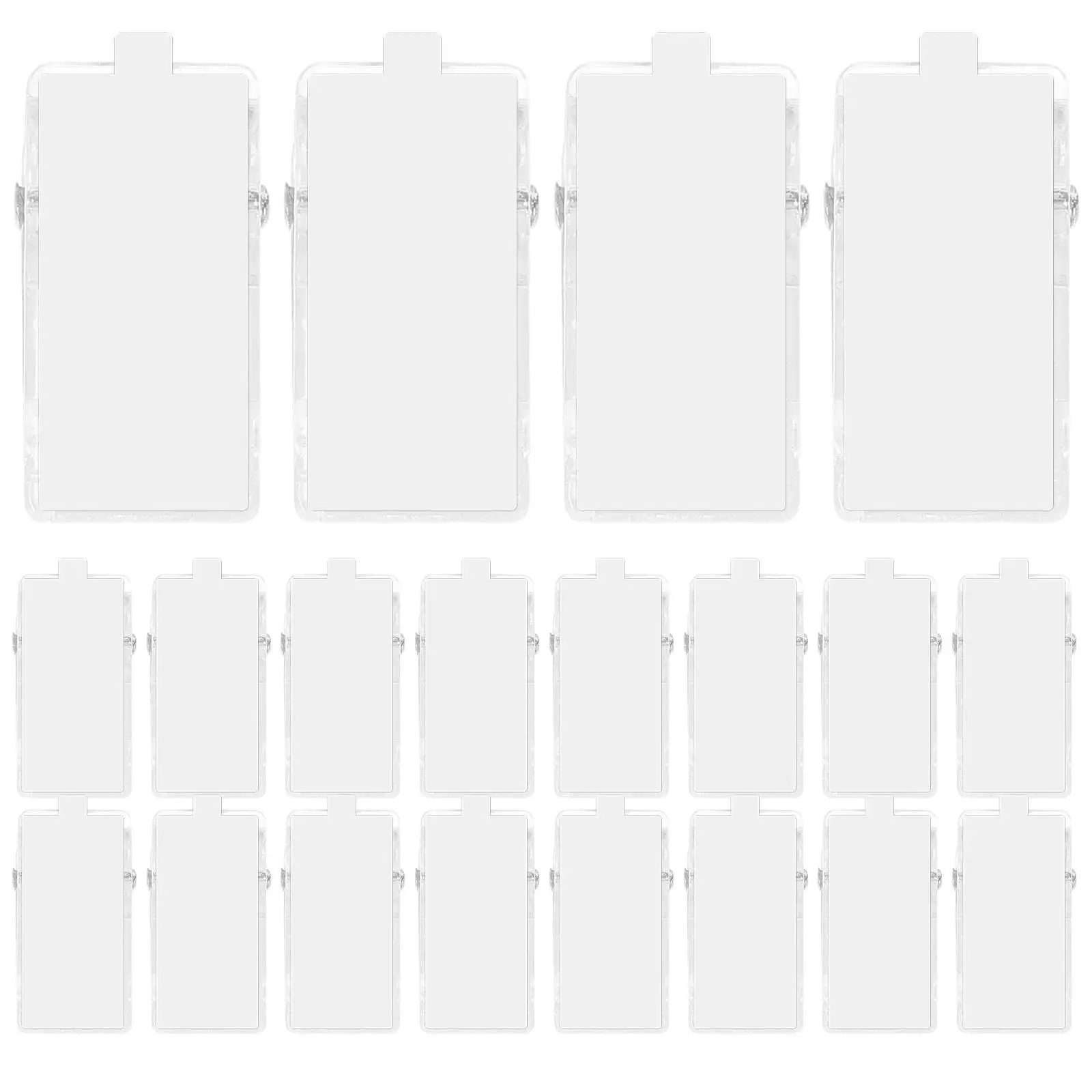50pcs Self Id Badge Clip Badge ID Card Small Spring Clips Holders Wall Photo Paper Office Supplies
50pcs Self Id Badge Clip Badge ID Card Small Spring Clips Holders Wall Photo Paper Office Supplies