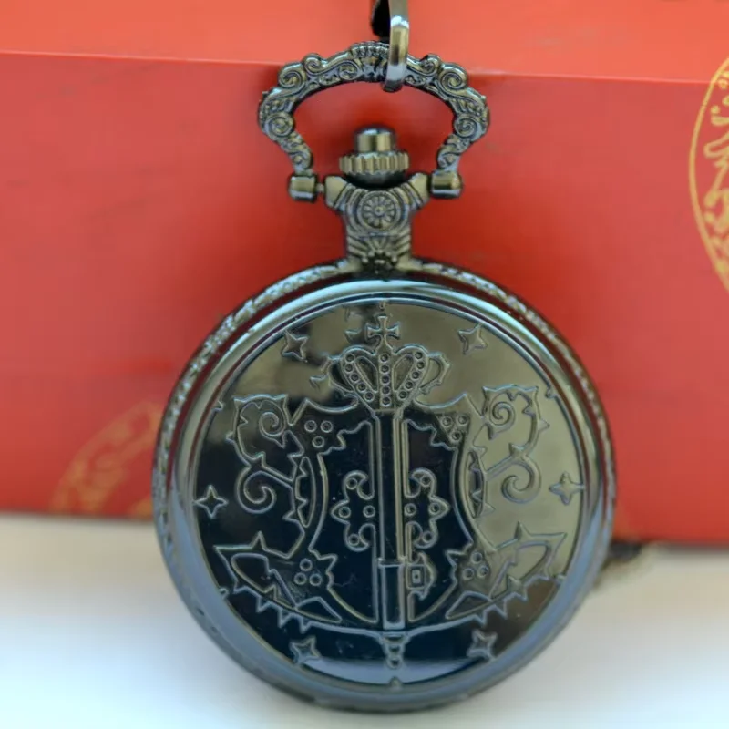 Fashion Cute Black Magic Wand Pendant Pocket Vintage Quartz Pocket Watch Necklace Unisex Bronze Antique
Fashion Cute Black Magic Wand Pendant Pocket Vintage Quartz Pocket Watch Necklace Unisex Bronze Antique
