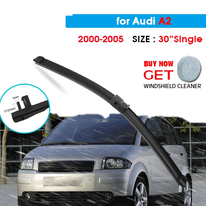 Автомобильные щетки стеклоочистителя для Audi A2 30 дюймов, одиночные 2000-2005, автоматические щетки стеклоочистителей ветрового стекла, щетки для мытья окон, подходят для боковых штифтов
Автомобильные щетки стеклоочистителя для Audi A2 30 дюймов, одиночные 2000-2005, автоматические щетки стеклоочистителей ветрового стекла, щетки для мытья окон, подходят для боковых штифтов