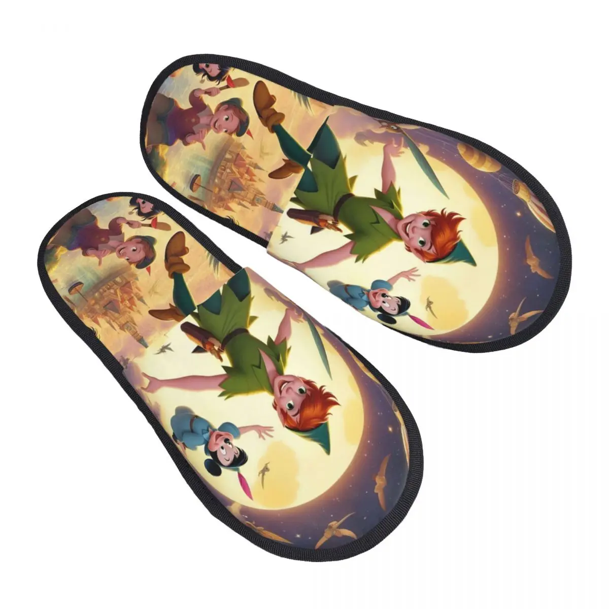 Custom Print Women Peter Pan House Slippers Soft Warm Fantasy Anime Memory Foam Fluffy Slipper Indoor Outdoor Shoes
Custom Print Women Peter Pan House Slippers Soft Warm Fantasy Anime Memory Foam Fluffy Slipper Indoor Outdoor Shoes