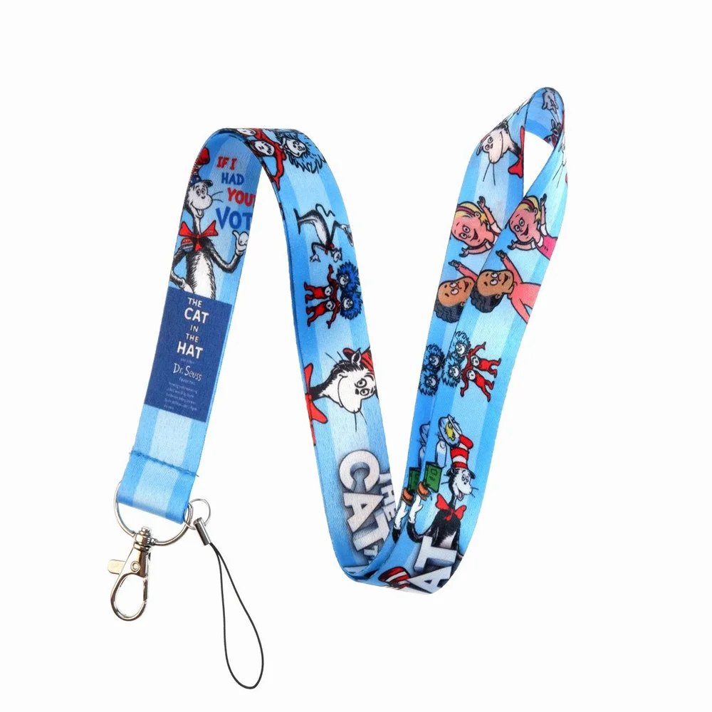 Cartoon Cat Keychain Tags Strap Neck Lanyards For Keys ID Card Pass Gym Mobile Phone USB Badge Holder DIY Hang Rope
Cartoon Cat Keychain Tags Strap Neck Lanyards For Keys ID Card Pass Gym Mobile Phone USB Badge Holder DIY Hang Rope 
