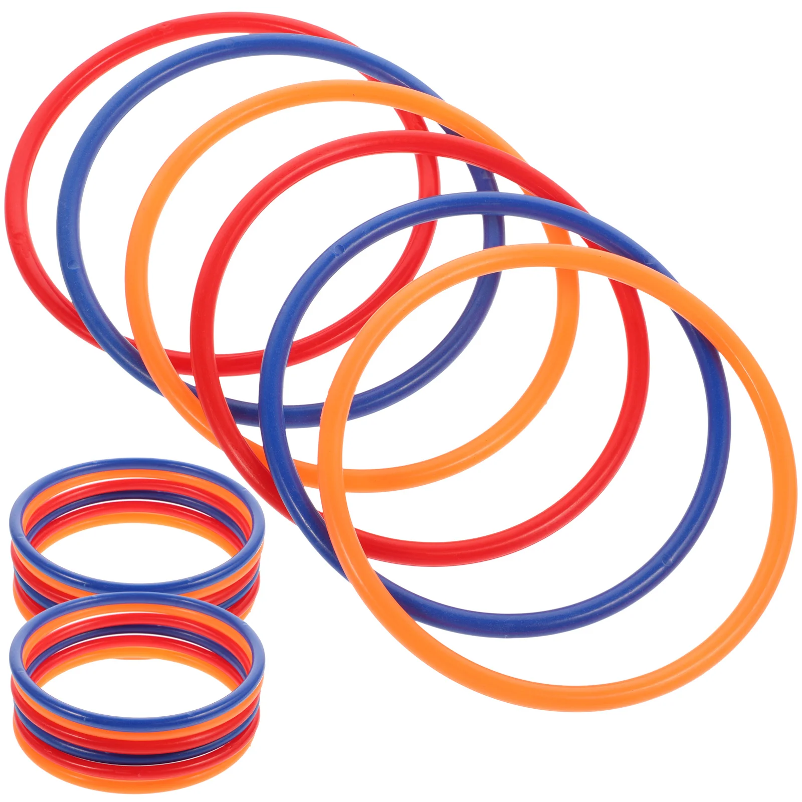 24 Pcs Ring Toy Game Supplies Parent-child Rings The Colorful Toss Practical Round Plastic Throwing Creative Toys Training
24 Pcs Ring Toy Game Supplies Parent-child Rings The Colorful Toss Practical Round Plastic Throwing Creative Toys Training