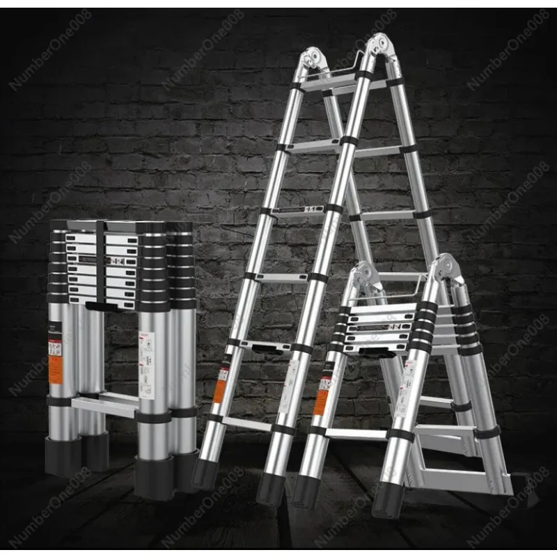 Алюминиевая телескопическая лестница 1,4 м, многофункциональная складная выдвижная лестница для дома и строительства, легкая и портативная
Алюминиевая телескопическая лестница 1,4 м, многофункциональная складная выдвижная лестница для дома и строительства, легкая и портативная