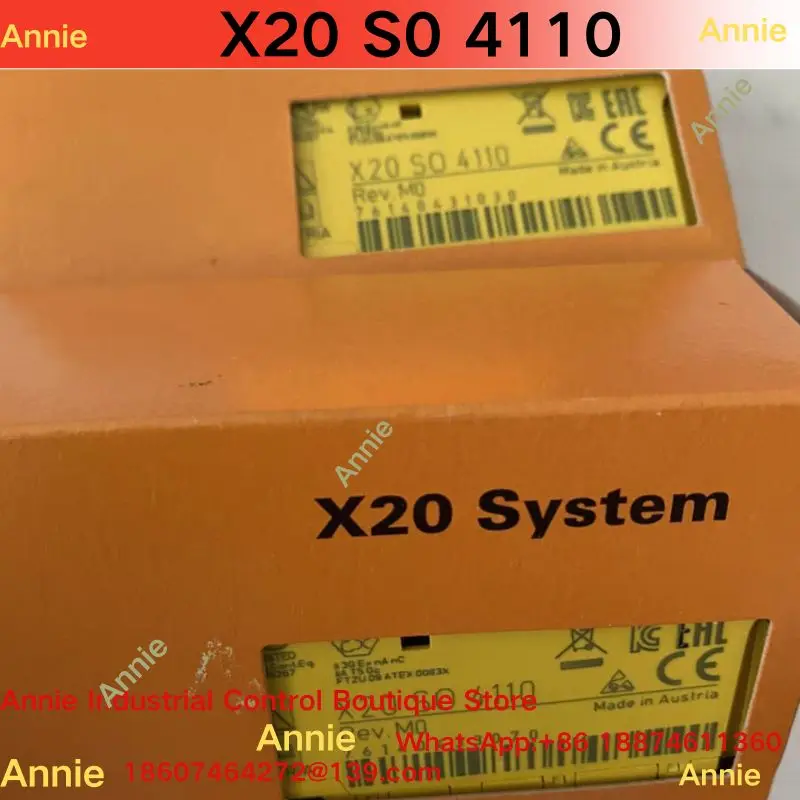 Совершенно новый модуль ПЛК X20 S0 4110
Совершенно новый модуль ПЛК X20 S0 4110