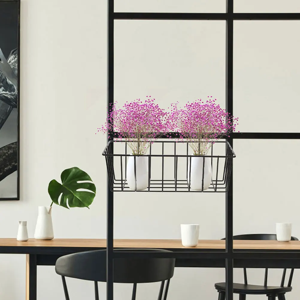 2pcs Black Small Basket Storage Hanging Wire Baskets Storage Bathroom Shelf Hanging Rack Grid Shelf
2pcs Black Small Basket Storage Hanging Wire Baskets Storage Bathroom Shelf Hanging Rack Grid Shelf