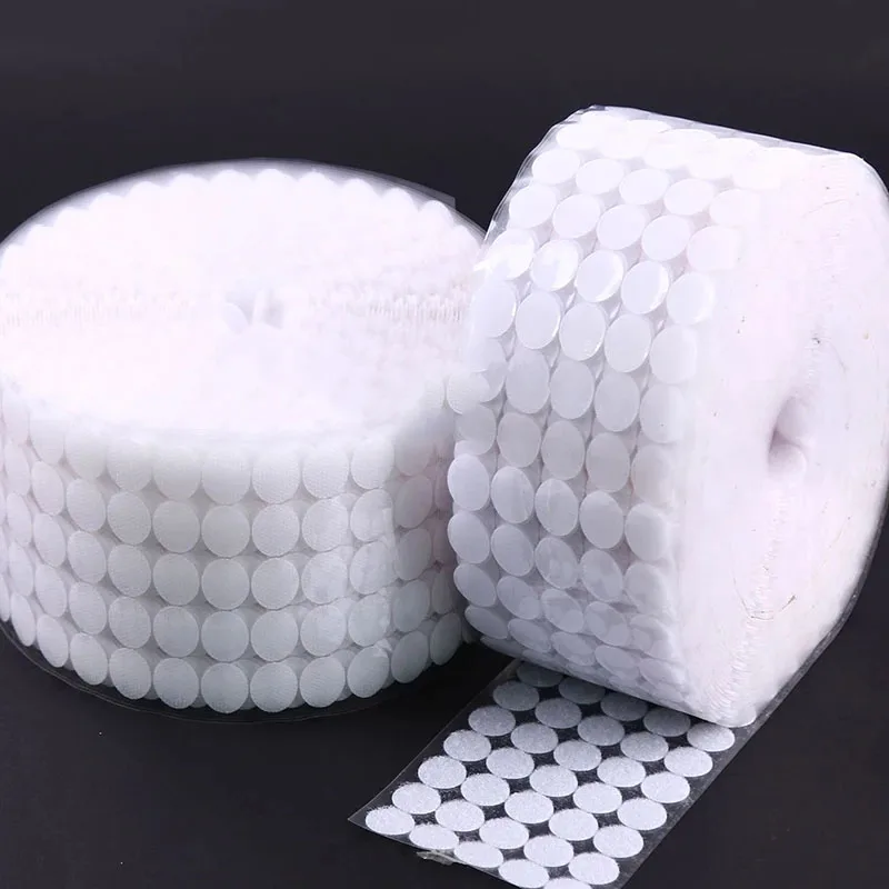 100Pairs 10/15/20/25/30mm Strong Self Adhesive Fastener Tape Dots Glue on Hooks and Loops Sticker White Black Disc Coins Magic
100Pairs 10/15/20/25/30mm Strong Self Adhesive Fastener Tape Dots Glue on Hooks and Loops Sticker White Black Disc Coins Magic