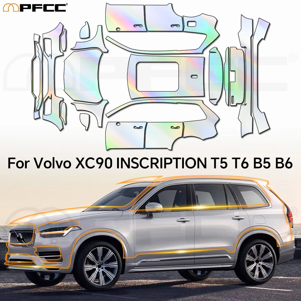 PPF For Volvo XC90 INSCRIPTION 2020-2023 Paint Protection Film 9Mil TPU Scratch Resistant Precut Full Vehicle Transparent Kit
PPF For Volvo XC90 INSCRIPTION 2020-2023 Paint Protection Film 9Mil TPU Scratch Resistant Precut Full Vehicle Transparent Kit