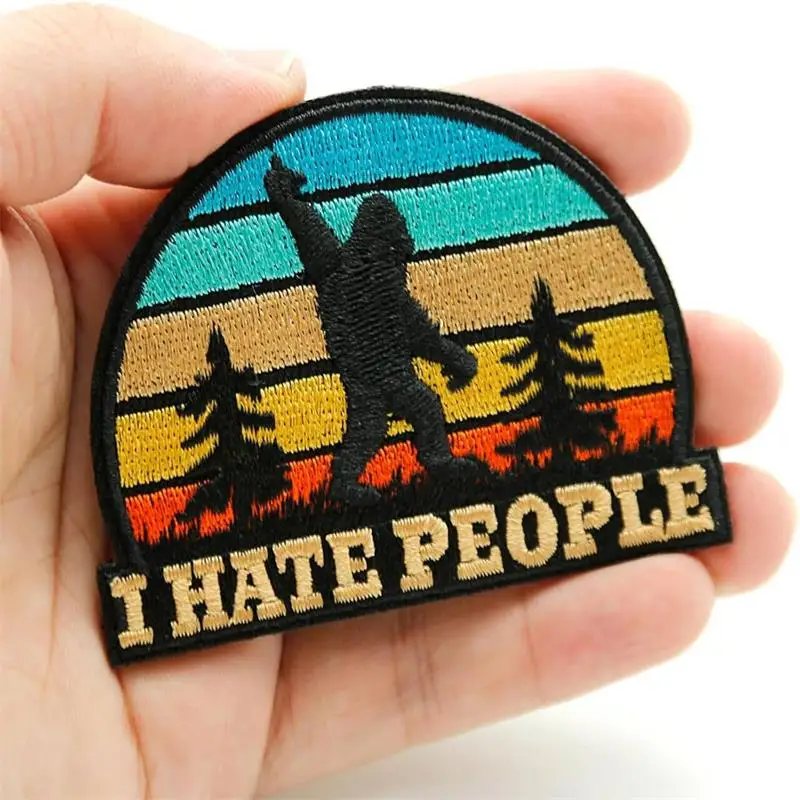 Self-adhesive custom embroidered patches, sewn/stuck applique for clothes, backpacks, hats, jackets, DIY accessories
Self-adhesive custom embroidered patches, sewn/stuck applique for clothes, backpacks, hats, jackets, DIY accessories