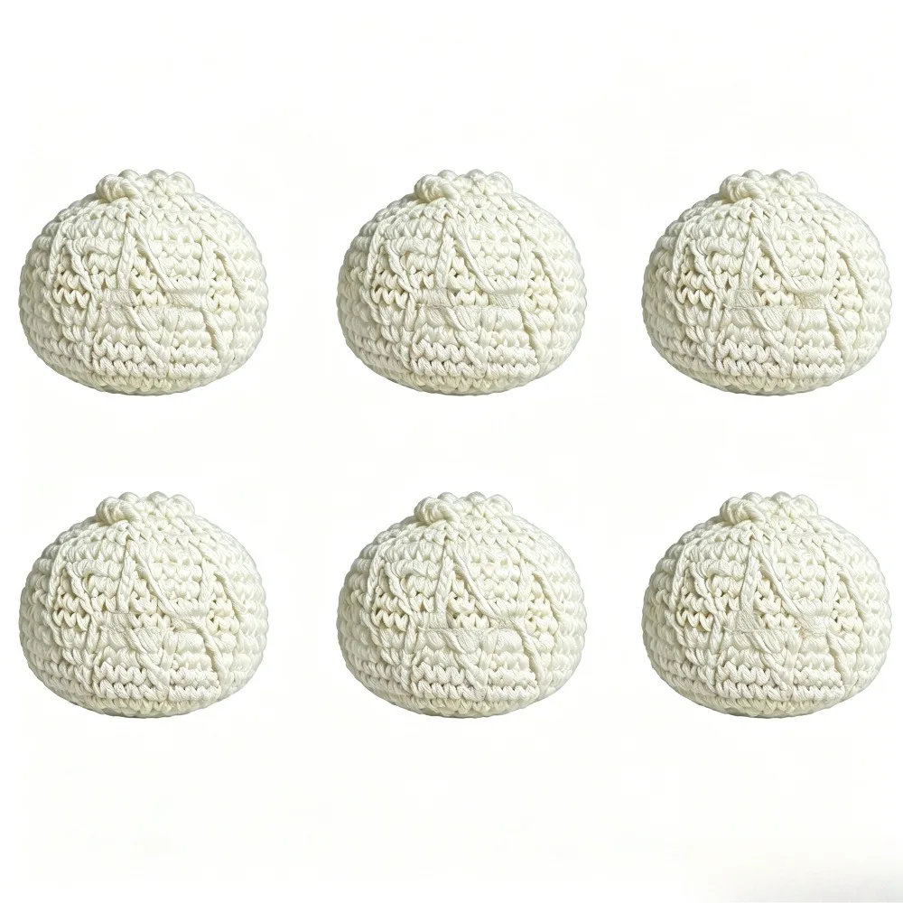 2pcs Reusable steamed-bun-shaped beanbag—hand-crocheted with a cute smiling face; perfect for outdoor games, everyday play, and themed parties.
2pcs Reusable steamed-bun-shaped beanbag—hand-crocheted with a cute smiling face; perfect for outdoor games, everyday play, and themed parties.