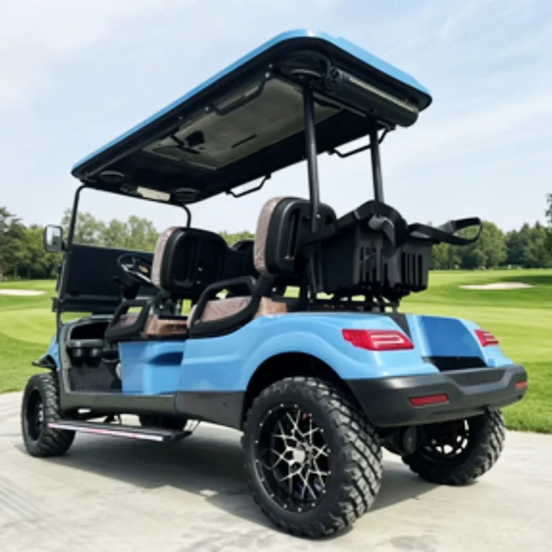 72V 6-Seater Electric Golf Cart Adult & Children Buggy Afable Price 12-Inch Off-Road Tires Bumper Rear Seat Foldable Rear Seat
72V 6-Seater Electric Golf Cart Adult & Children Buggy Afable Price 12-Inch Off-Road Tires Bumper Rear Seat Foldable Rear Seat