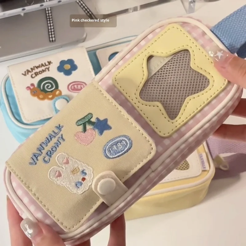 Студенческий пенал большой емкости Wild Series, уникальный дизайн, офисные школьные принадлежности, сумка для хранения, большая вместимость
Студенческий пенал большой емкости Wild Series, уникальный дизайн, офисные школьные принадлежности, сумка для хранения, большая вместимость