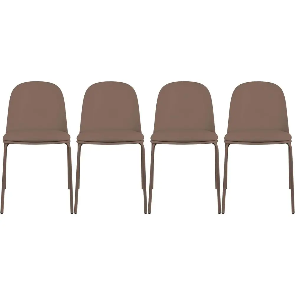 Stackable Arm Dining Chair | Plastic Seat with Metal Legs | Suitable for Indoor & Outdoor | Home, Kitchen, or Patio (4, Brown, P
Stackable Arm Dining Chair | Plastic Seat with Metal Legs | Suitable for Indoor & Outdoor | Home, Kitchen, or Patio (4, Brown, P