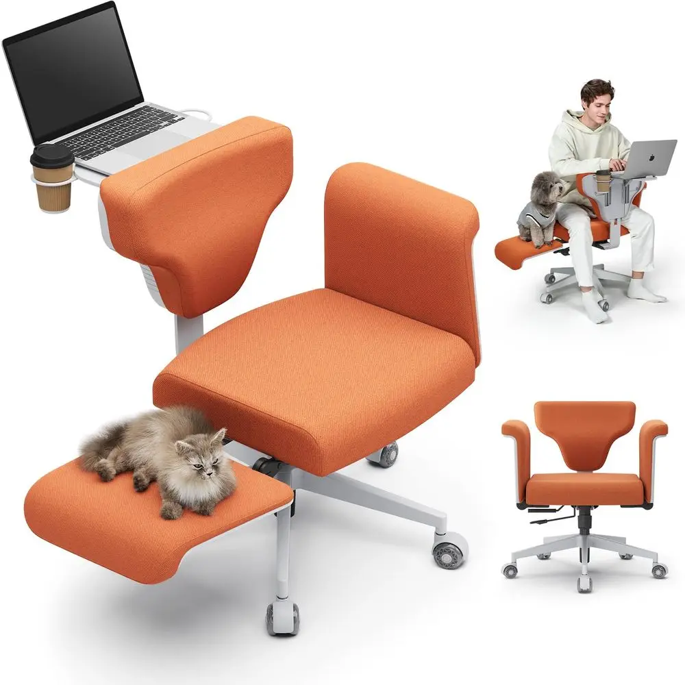 Criss Cross Chair with Wheels amp Armrests, Ultimate Cross Legged Office Chair with Hidden Tray, MultiPosition Recliner Vanity,
Criss Cross Chair with Wheels amp Armrests, Ultimate Cross Legged Office Chair with Hidden Tray, MultiPosition Recliner Vanity,