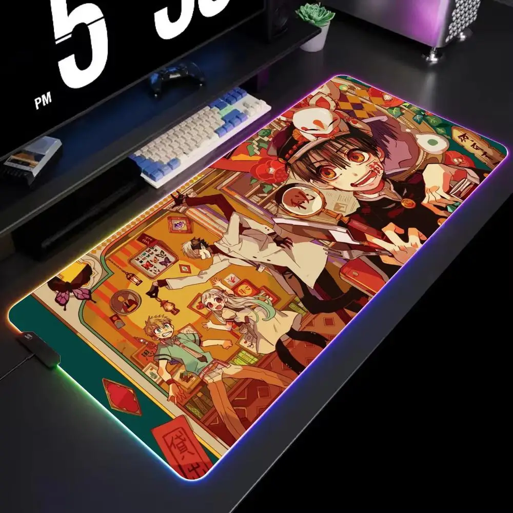 hanako kun Mouse Pad Gamer Rgb Desk Mat Back Light Led Mousepad Setup Gaming Accessories Deskmat Big Mousepad
hanako kun Mouse Pad Gamer Rgb Desk Mat Back Light Led Mousepad Setup Gaming Accessories Deskmat Big Mousepad