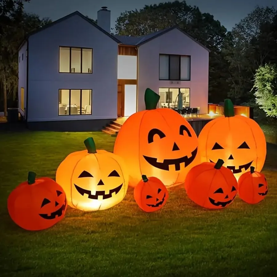 7.5 Ft Inflatable Pumpkin Halloween Decoration,Front Yard, Porch, Lawn Or Halloween Party Indoor Outdoor Blow-up Yard Decoration
7.5 Ft Inflatable Pumpkin Halloween Decoration,Front Yard, Porch, Lawn Or Halloween Party Indoor Outdoor Blow-up Yard Decoration