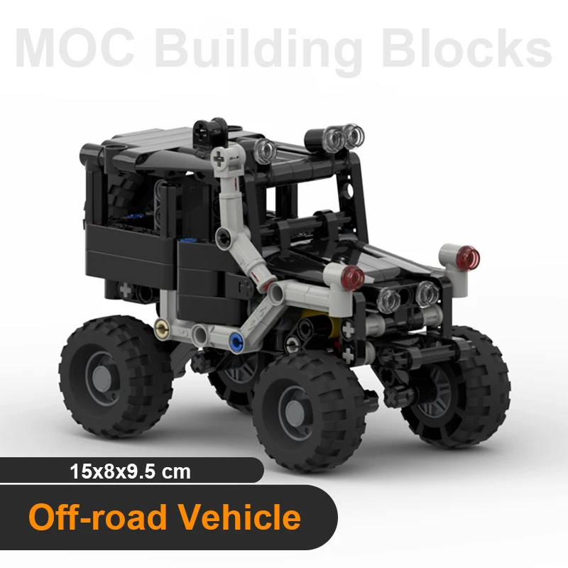 Off-road Vehicle Building Blocks Ornaments Shock-absorbing Climbing Car Loose Parts MOC Modified Big Wheels Vehicle Kid DIY Toys
Off-road Vehicle Building Blocks Ornaments Shock-absorbing Climbing Car Loose Parts MOC Modified Big Wheels Vehicle Kid DIY Toys