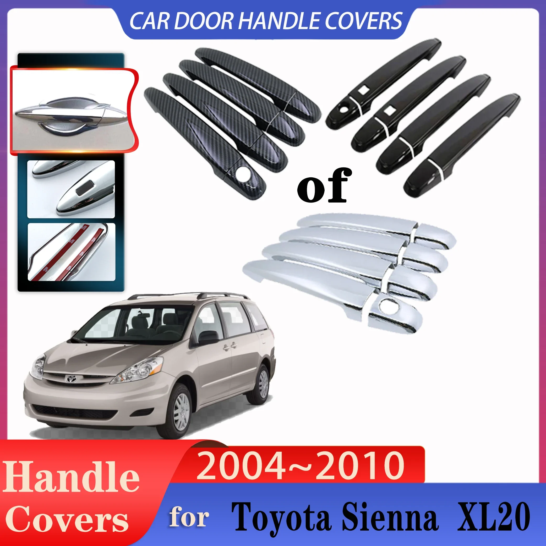 Для Toyota Sienna XL20 2004 ~ 2010 автомобильные дверные ручки Роскошные нержавеющие Чехлы внешние царапины защитные нержавеющие аксессуары
Для Toyota Sienna XL20 2004 ~ 2010 автомобильные дверные ручки Роскошные нержавеющие Чехлы внешние царапины защитные нержавеющие аксессуары