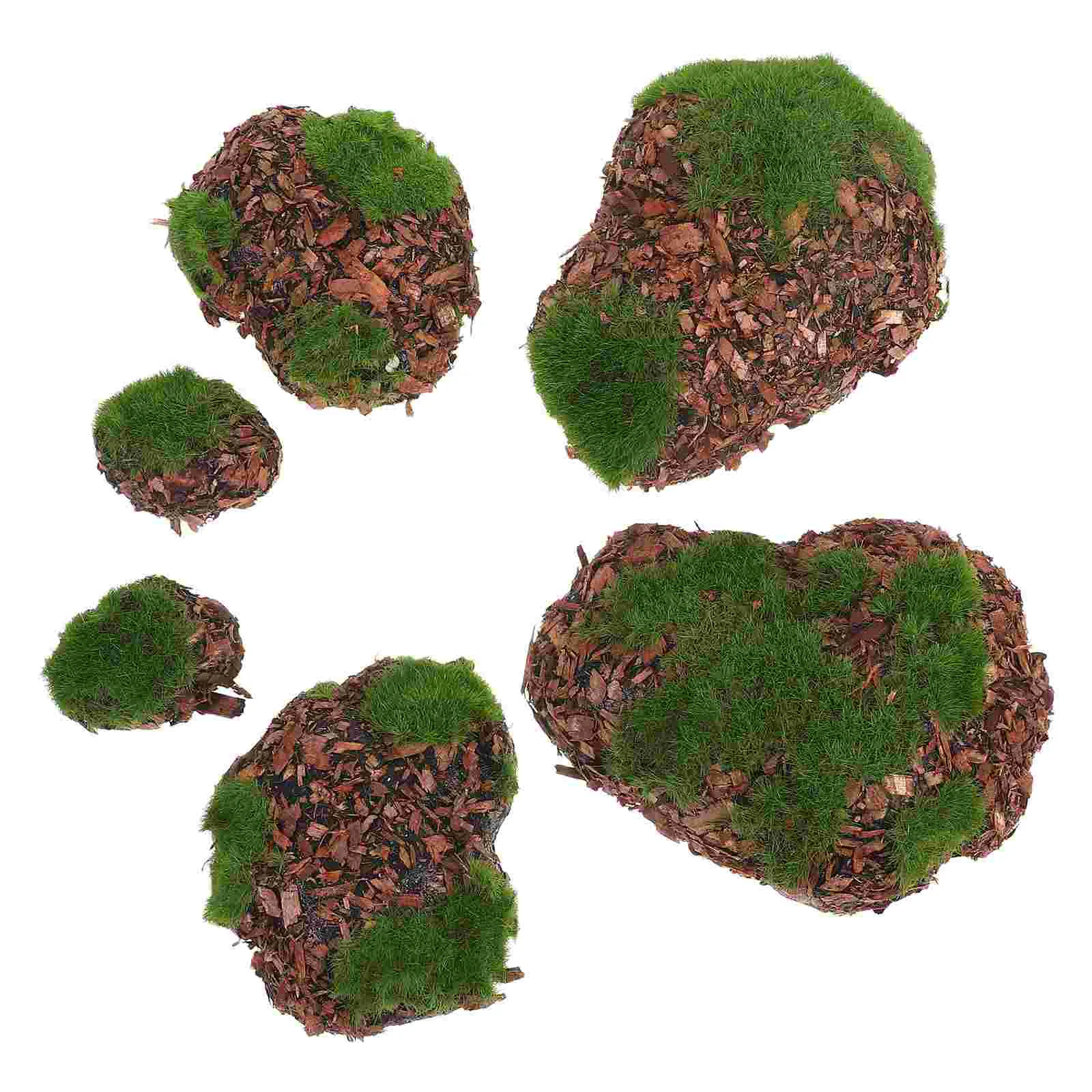 6 Pcs Artificial Moss Stones for Crafting DecorFaux Green Floral Arrangements Mini Gardens Lightweight Vibrant moss covered
6 Pcs Artificial Moss Stones for Crafting DecorFaux Green Floral Arrangements Mini Gardens Lightweight Vibrant moss covered