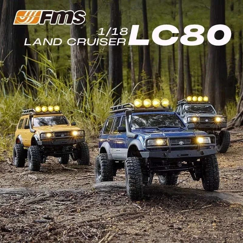 Fcx18lc80 1/18 Climbing Rc Remote Control Car Electric Simulation Off-Road Model Trend Toy Ornaments Collectible Birthday Gift
Fcx18lc80 1/18 Climbing Rc Remote Control Car Electric Simulation Off-Road Model Trend Toy Ornaments Collectible Birthday Gift