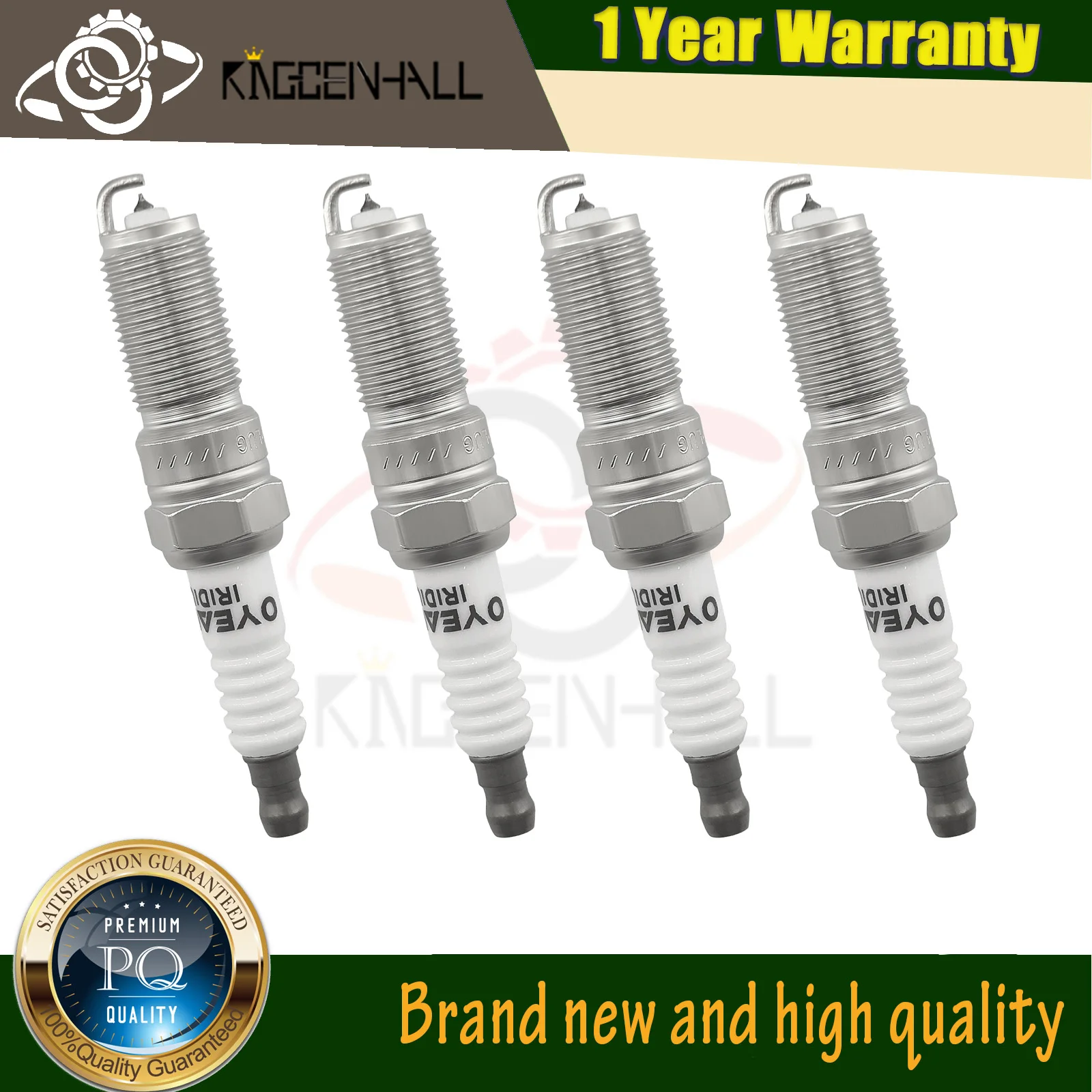 Iridium Spark Plug Compatible with Ford Contour 2.0L Edge Flex Fusion 3.5L Lincoln MKS 3.7L 0 242 236 591 AYFS22FMF4 HR7MPP22U
Iridium Spark Plug Compatible with Ford Contour 2.0L Edge Flex Fusion 3.5L Lincoln MKS 3.7L 0 242 236 591 AYFS22FMF4 HR7MPP22U