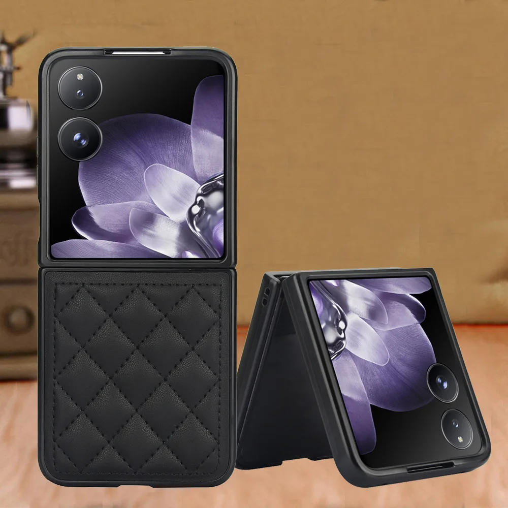 PU Leather Case For Xiaomi Mix Flip Case Grid Pattern Folding Coque For MixFlip Cover Full Coverage Phone Protector
PU Leather Case For Xiaomi Mix Flip Case Grid Pattern Folding Coque For MixFlip Cover Full Coverage Phone Protector