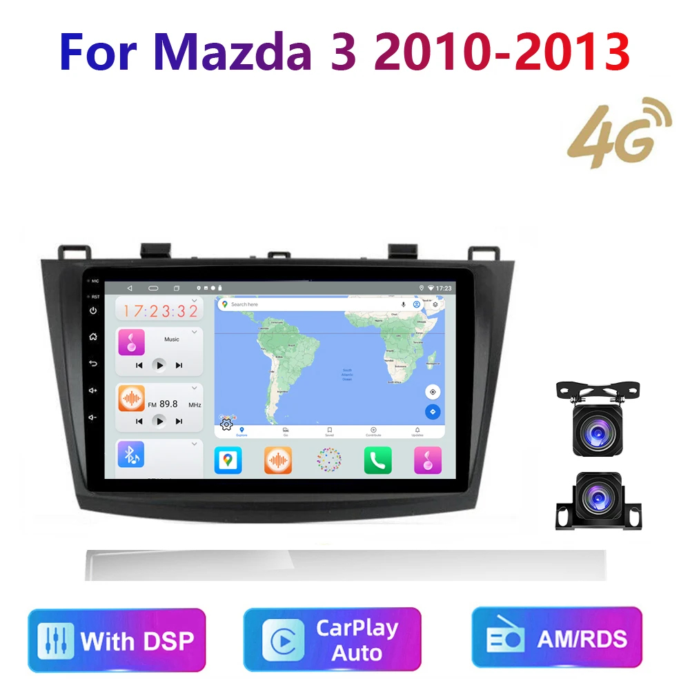 HD мультимедиа для Mazda 3 2010-2013 автомобильное стереоустройство Android 13 GPS беспроводное carplay/Авто 4G AM/RDS/DSP
HD мультимедиа для Mazda 3 2010-2013 автомобильное стереоустройство Android 13 GPS беспроводное carplay/Авто 4G AM/RDS/DSP